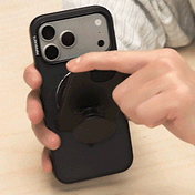 Black &mdash; MagSafe Kick-Out PopWallet+ & Stand image number 5